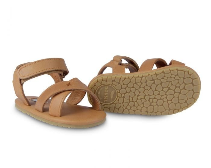 Ledersandalen Tobi - camel classic - pilzessono.shop - zauberhafte Kinderdinge