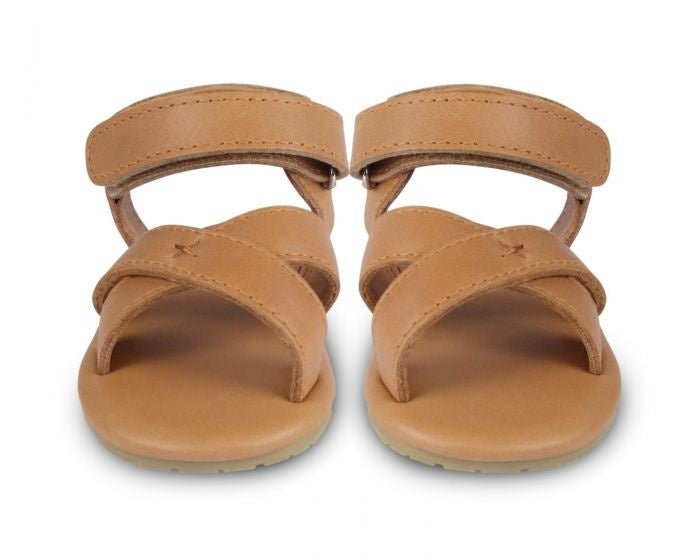 Ledersandalen Tobi - camel classic - pilzessono.shop - zauberhafte Kinderdinge