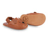 Lederslipper Vallie Bear - cognac classic - pilzessono.shop - zauberhafte Kinderdinge