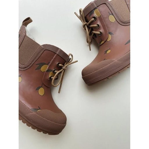 ♡ Lemon Brown | Thermo Boots Print von Konges Slojd - pilzessono.shop - zauberhafte Kinderdinge