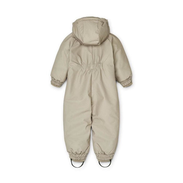Lin Baby Schneeanzug in mist von Liewood ♡ - pilzessono.shop - zauberhafte Kinderdinge