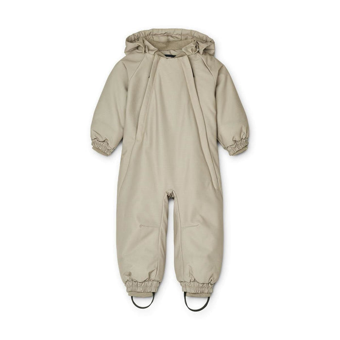 Lin Baby Schneeanzug in mist von Liewood ♡ - pilzessono.shop - zauberhafte Kinderdinge