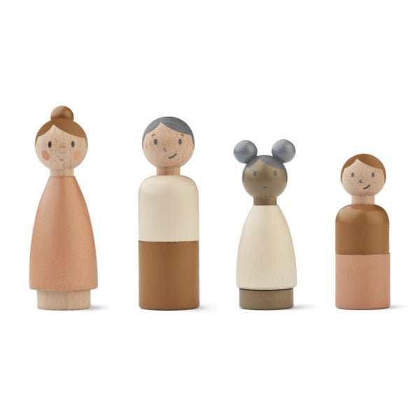 Lotta Puppen Familie | rose mix von Liewood ♡ - pilzessono.shop - zauberhafte Kinderdinge