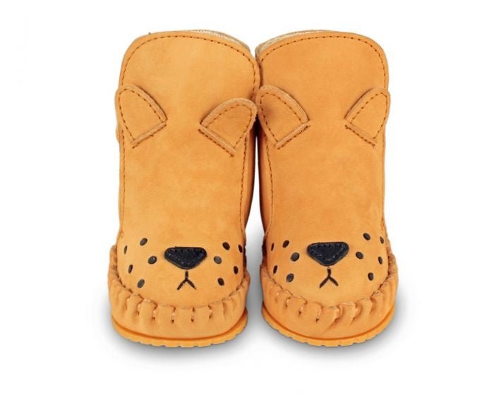 ⋙ Löwenschuhe aus Leder von Donsje ♡ - pilzessono.shop - zauberhafte Kinderdinge