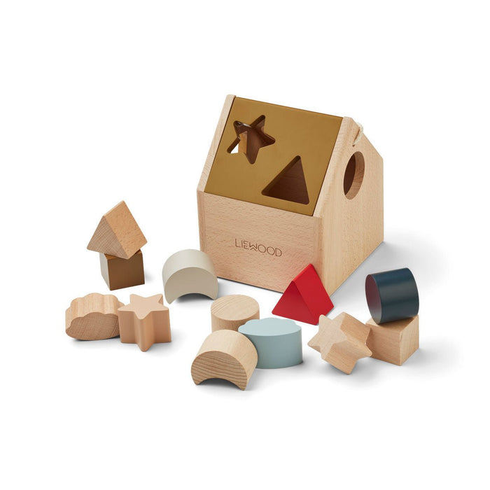 Ludwig Puzzle Haus, Motorikwürfel - pilzessono.shop - zauberhafte Kinderdinge