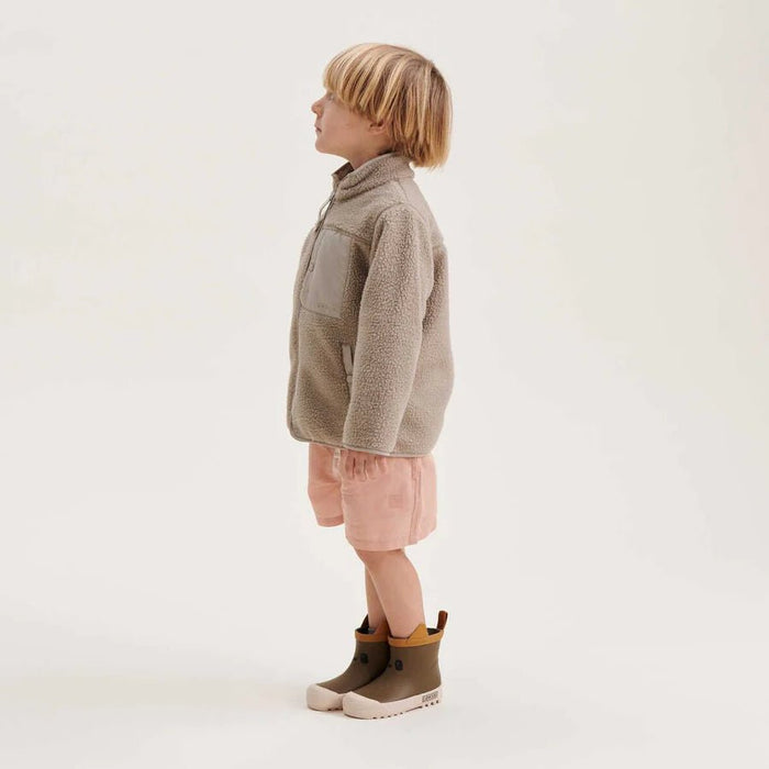 Madison Leinen Shorts in whale blue - pilzessono.shop - zauberhafte Kinderdinge