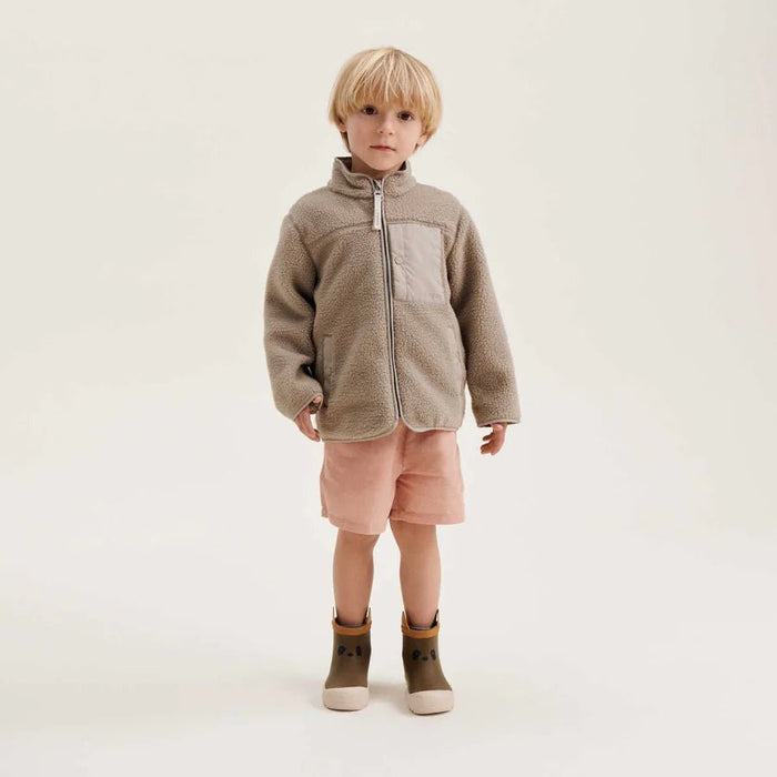 Madison Leinen Shorts in whale blue - pilzessono.shop - zauberhafte Kinderdinge
