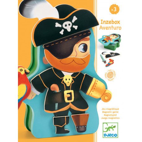 Magnetspiel mit Indianer und Piraten von Djeco - pilzessono.shop