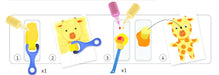 Malen mit dem Schwamm von Djeco - pilzessono.shop - zauberhafte Kinderdinge