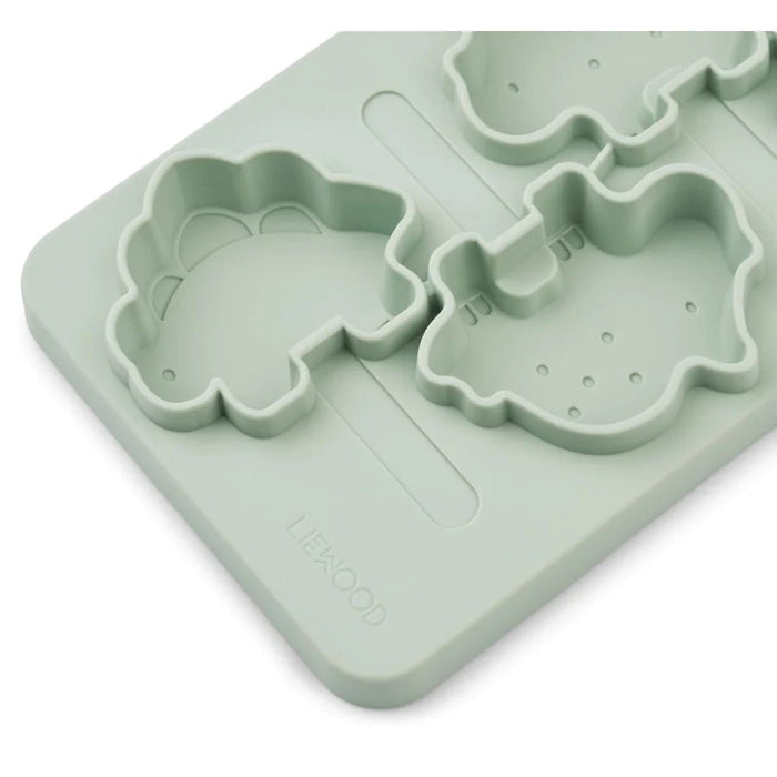 Manfred Ice Pops / Eisformen in dino / peppermint multi mix - pilzessono.shop - zauberhafte Kinderdinge