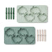 Manfred Ice Pops / Eisformen in dino / peppermint multi mix - pilzessono.shop - zauberhafte Kinderdinge