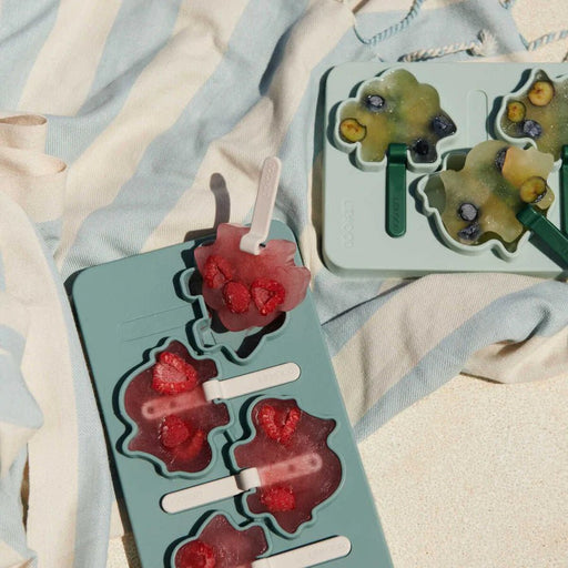Manfred Ice Pops / Eisformen in dino / peppermint multi mix - pilzessono.shop - zauberhafte Kinderdinge
