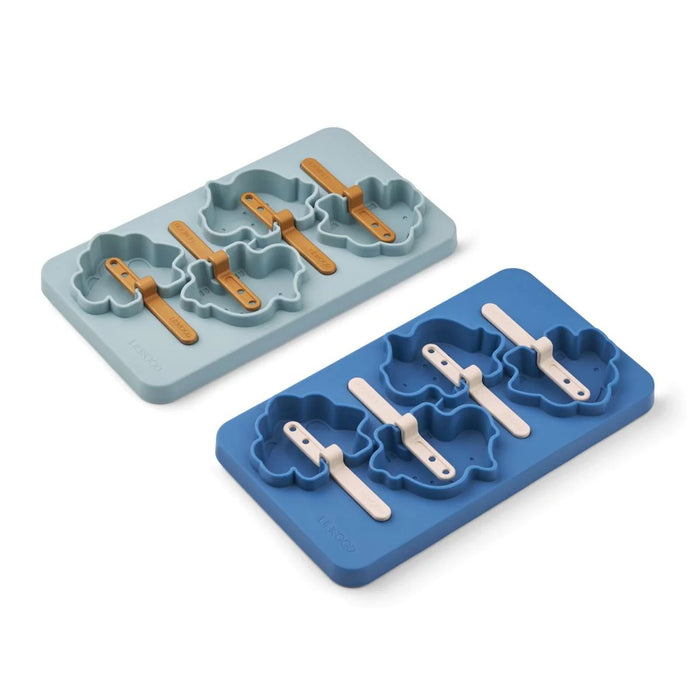 Manfred Ice Pops / Eisformen in dino / riverside multi mix - pilzessono.shop - zauberhafte Kinderdinge