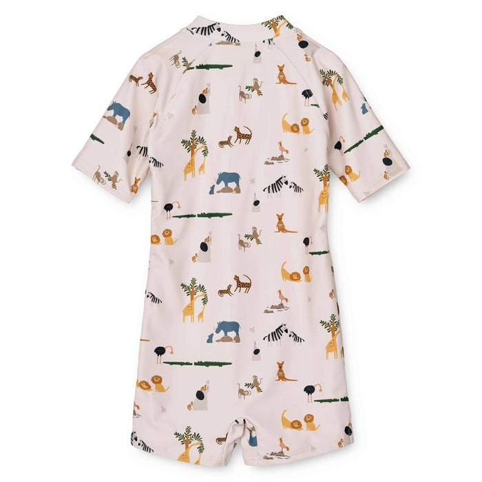 Max Swim Jumpsuit in safari sandy mix - pilzessono.shop - zauberhafte Kinderdinge