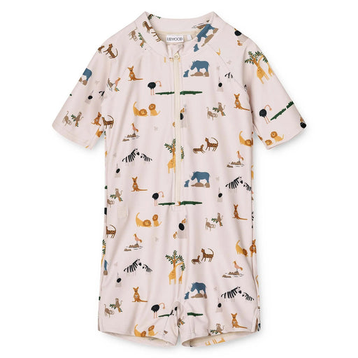 Max Swim Jumpsuit in safari sandy mix - pilzessono.shop - zauberhafte Kinderdinge