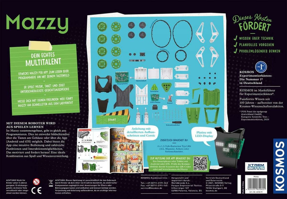⋙ Mazzy - programmierbarer Roboter von Kosmos ♥ - pilzessono.shop - zauberhafte Kinderdinge