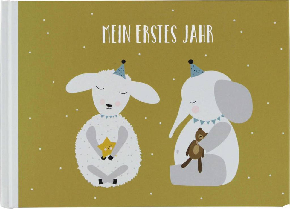 Mein erstes Jahr Hardcover von Ava und Yves von der Pilzessin - pilzessono.shop