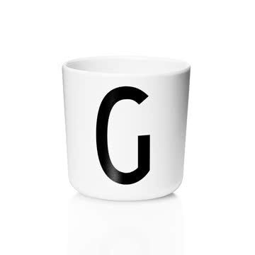 Melamin Becher Buchstabe G - pilzessono.shop - zauberhafte Kinderdinge
