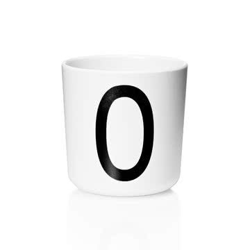 Melamin Becher Buchstabe O - pilzessono.shop - zauberhafte Kinderdinge