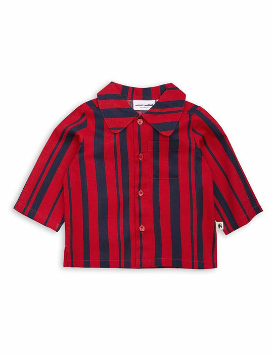 Mini Rodini odd stripe woven shirt - pilzessono.shop - zauberhafte Kinderdinge