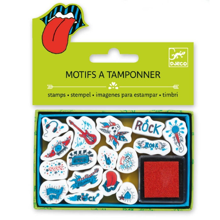 Mini Stempelset Musik - pilzessono.shop - zauberhafte Kinderdinge