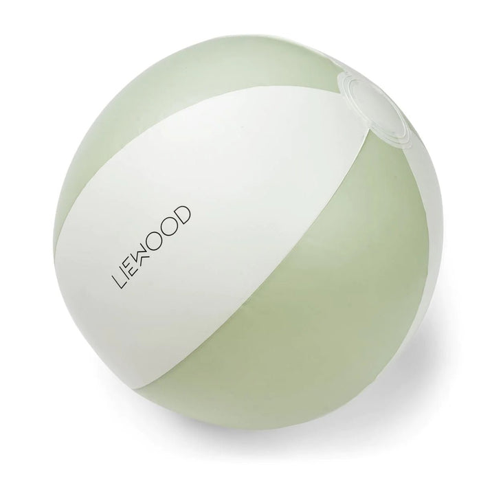 Mitch Wasserball in stipe dusty mint / creme de la creme - pilzessono.shop - zauberhafte Kinderdinge