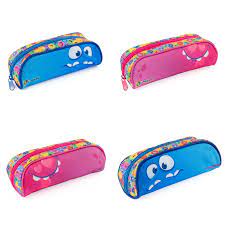 Monster Schlamperrolle in blau oder pink - pilzessono.shop - zauberhafte Kinderdinge