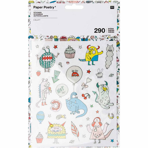 Monster Sticker - pilzessono.shop - zauberhafte Kinderdinge
