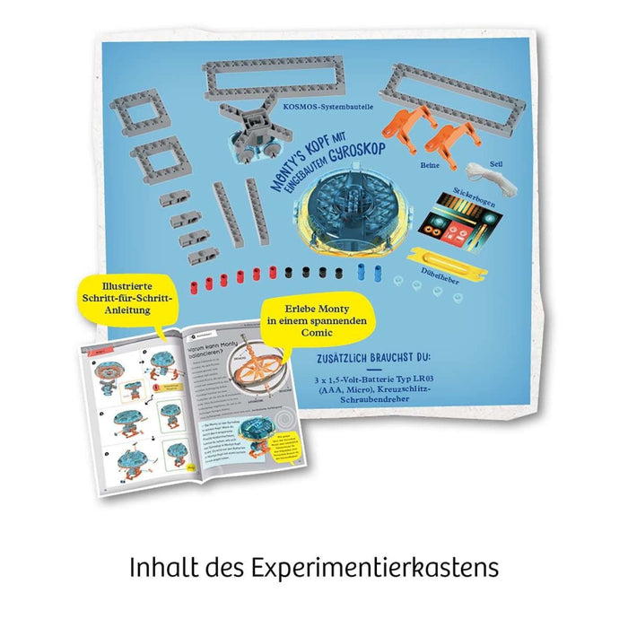 Monty Dein Balancier-Roboter - pilzessono.shop - zauberhafte Kinderdinge