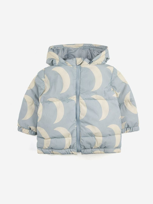 Moon big all over hooded anorak von Bobo Choses - pilzessono.shop - zauberhafte Kinderdinge