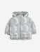 Moon big all over hooded anorak von Bobo Choses - pilzessono.shop - zauberhafte Kinderdinge