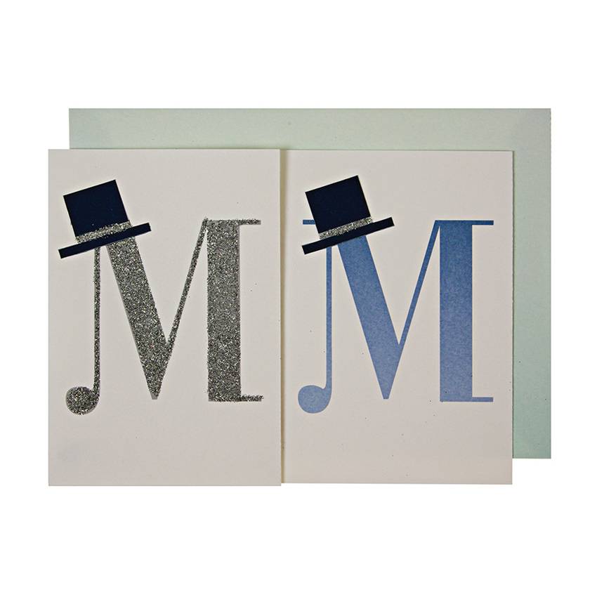 MR & MR BANNER CARD - pilzessono.shop - zauberhafte Kinderdinge