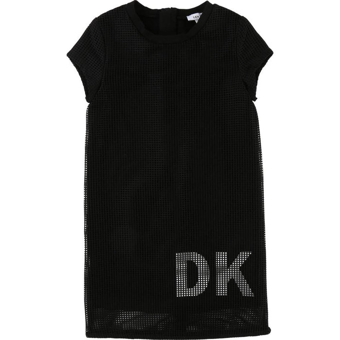 Netzkleid mit Ärmeln von DKNY bei Pilzessin - pilzessono.shop - zauberhafte Kinderdinge