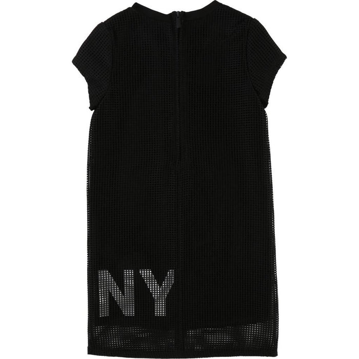 Netzkleid mit Ärmeln von DKNY bei Pilzessin - pilzessono.shop - zauberhafte Kinderdinge