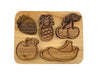 Obst Holzpuzzle - pilzessono.shop - zauberhafte Kinderdinge