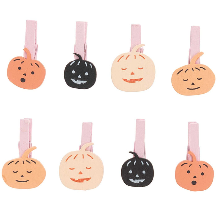 ⋙ Ohhh! Lovely! Holzclips Kürbis von Rico Design ♡ - pilzessono.shop - zauberhafte Kinderdinge