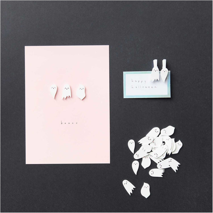 ⋙ Ohhh! Lovely! Holzstreu Gespenster von Rico Design ♡ - pilzessono.shop - zauberhafte Kinderdinge