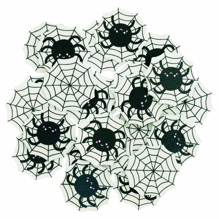 Ohhh! Lovely! Holzstreu Spinnennetz von Rico Design ♡ - pilzessono.shop - zauberhafte Kinderdinge
