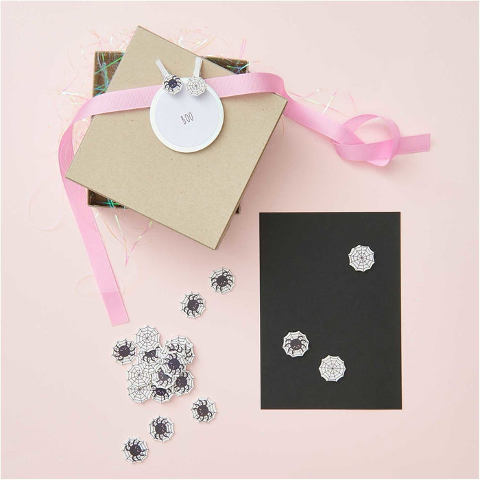 Ohhh! Lovely! Holzstreu Spinnennetz von Rico Design ♡ - pilzessono.shop - zauberhafte Kinderdinge