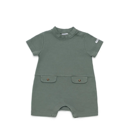 Olke Playsuit in Agave Green - pilzessono.shop - zauberhafte Kinderdinge