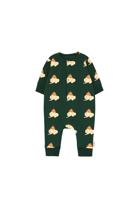 Onepiece bottle green/light cream - pilzessono.shop - zauberhafte Kinderdinge