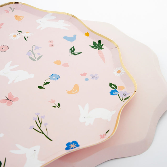 Osterparty Teller von Meri Meri ♡ - pilzessono.shop - zauberhafte Kinderdinge