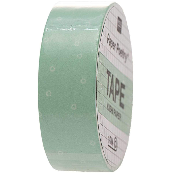 ⋙ Paper Poetry Tape Punkt | mint-weiß von Rico Design ♡ - pilzessono.shop
