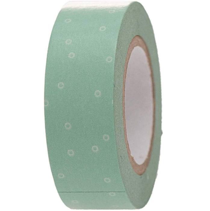 ⋙ Paper Poetry Tape Punkt | mint-weiß von Rico Design ♡ - pilzessono.shop
