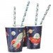 Pappbecher Weltraum Raumschiff von Ginger Ray - pilzessono.shop - zauberhafte Kinderdinge