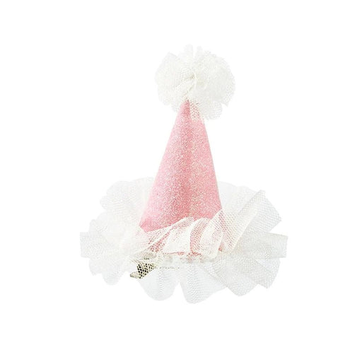 Partyhut Haarclip rosa von Talking Tables - pilzessono.shop