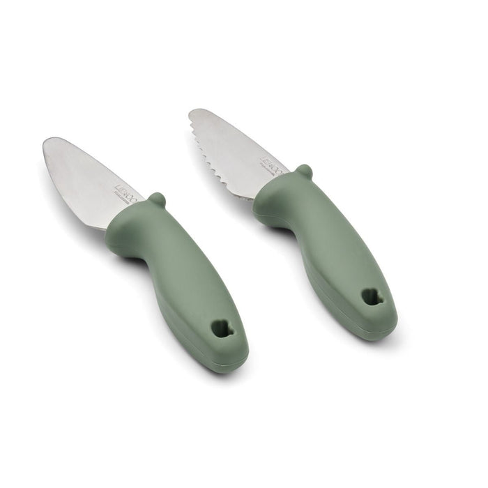 Perry Kinder Messer Set Faune Green - pilzessono.shop