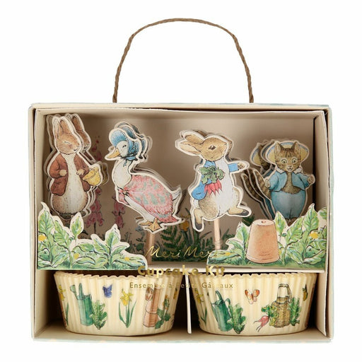 Peter Rabbit & Friends Cupcake-Set von Meri Meri ♡ - pilzessono.shop - zauberhafte Kinderdinge
