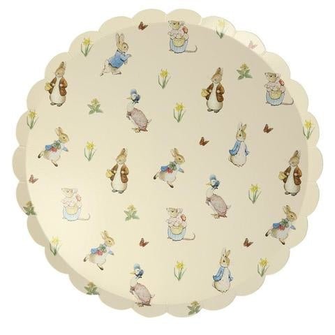 Peter Rabbit & Friends Dinner Plate von Meri Meri - pilzessono.shop - zauberhafte Kinderdinge