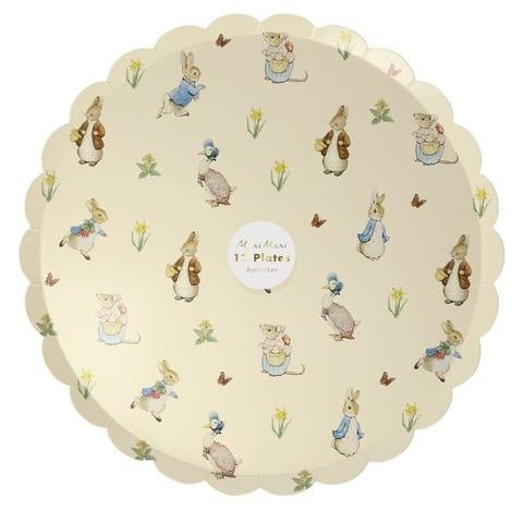 Peter Rabbit & Friends Dinner Plate von Meri Meri - pilzessono.shop - zauberhafte Kinderdinge